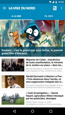 La Voix du Nord android App screenshot 5